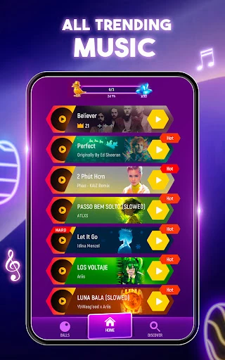 Tiles Hop Music & Ball Game screen 3